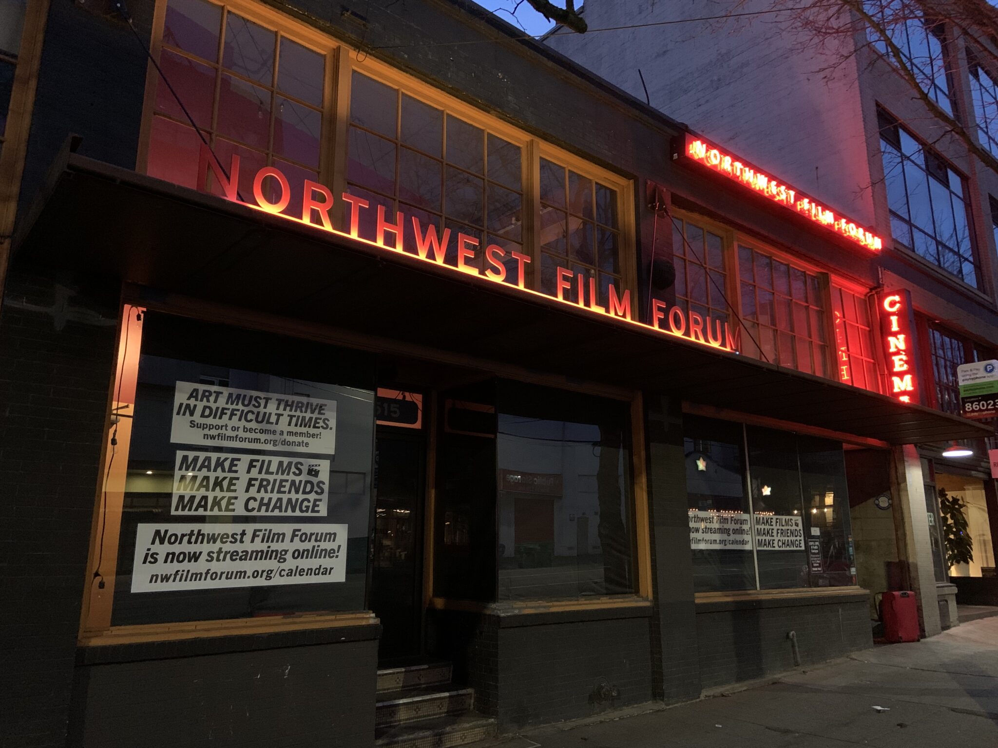 Northwest Film Forum Marquee Photo 2048x1536